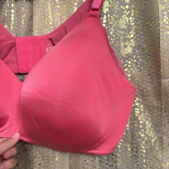 Torrid Curve Dream Wire-Free Bra Paradise Hot Pink Wireless Bra 44D - Picture 3 of 11